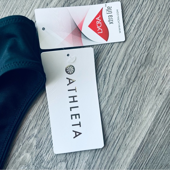 NWT Athleta Clean Medium Swim Bottom Black XL Size Extra Large - Picture 5 of 10